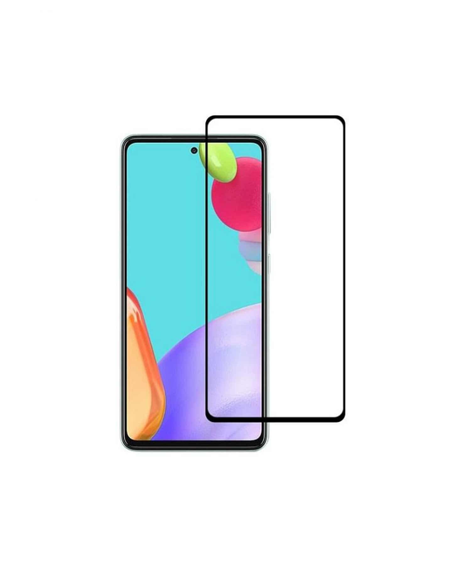 گلس فول تمام چسب موبایل سامسونگ Samsung A52