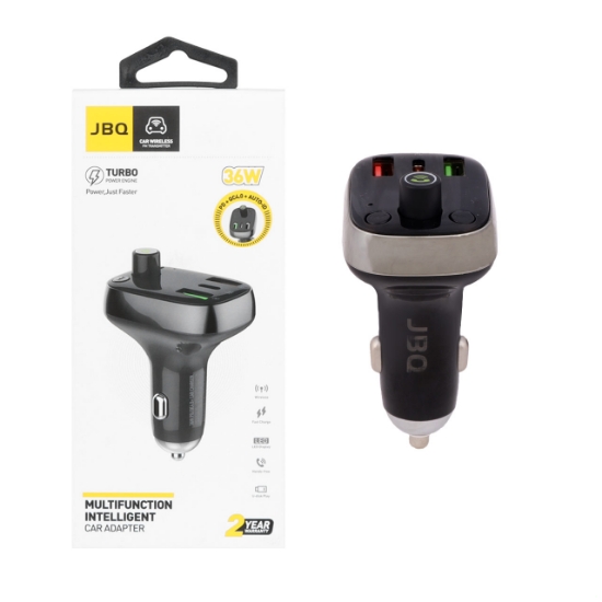 پخش کننده بلوتوث FM خودرو جی بی کیو مدل CC-BM3