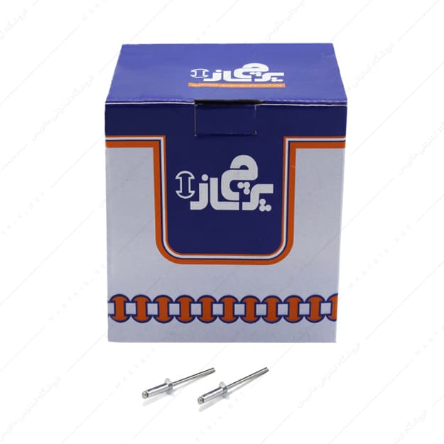 میخ پرچ سایز 4×15 میلی متر برند پرچ ساز 750 عددی