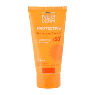 کرم ضد آفتاب بی رنگ مناسب پوست های چرب و مختلط با +SPF50 نئودرم Highly Protective