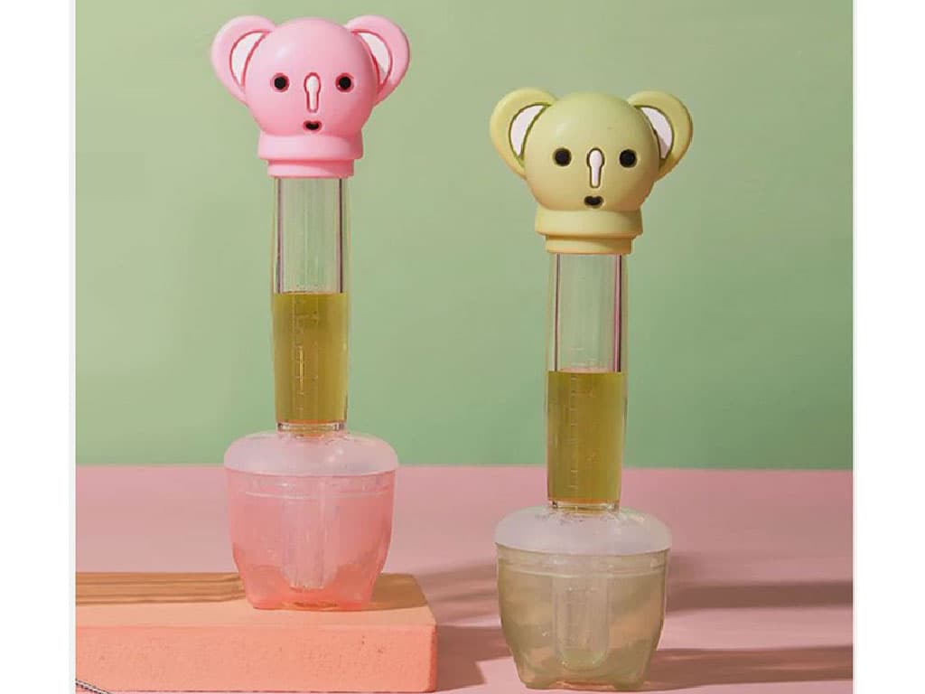 داروخوری نوزادی طرح سرنگ پایه دار مدل فیل حجم 5ml دارای قاب