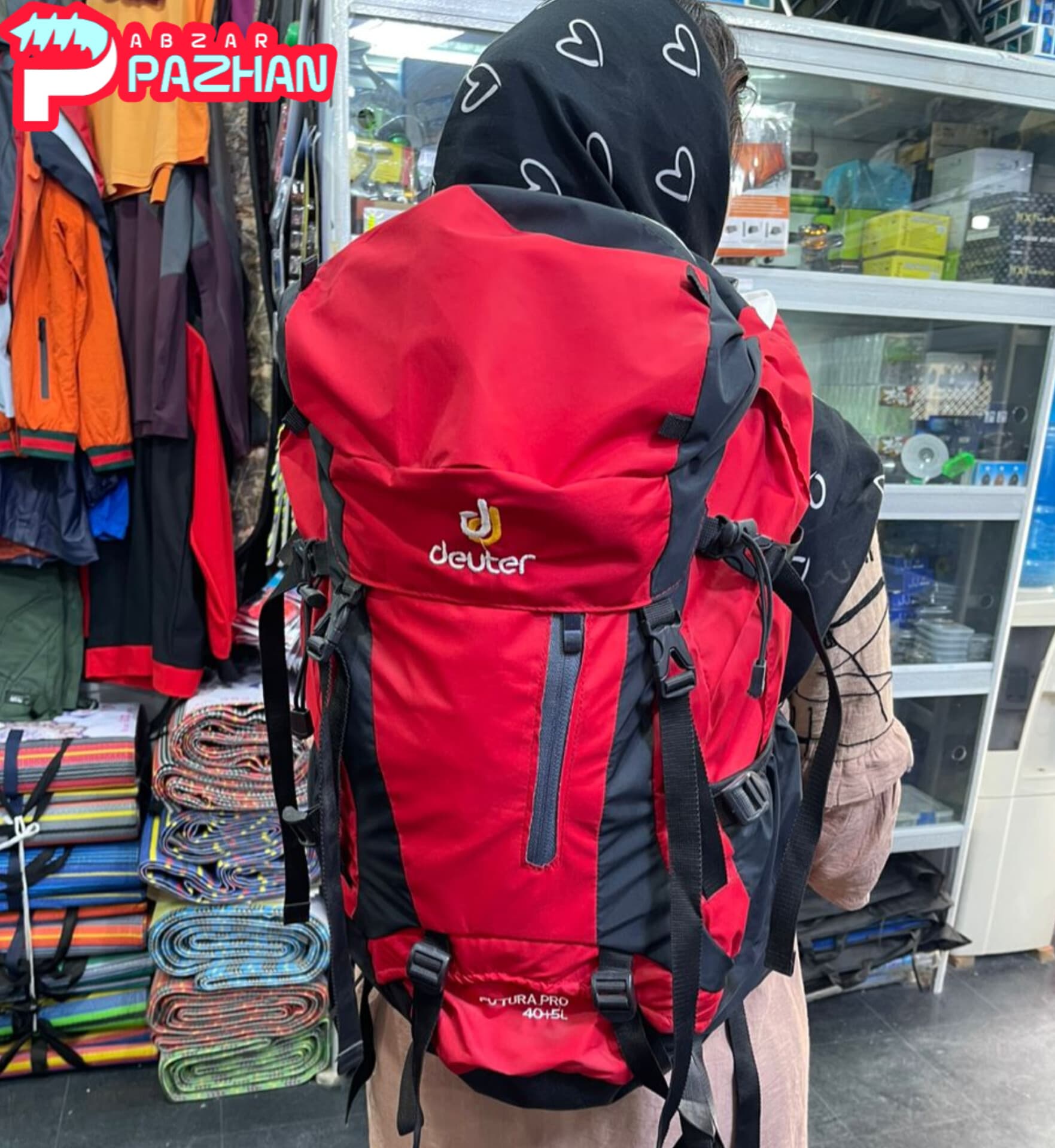 کوله پشتی کوهنوردی 5+40 لیتر دیوتر