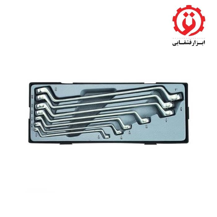 آچار دو سر رینگ اینچی 7 عددی فورس مدل 5079S