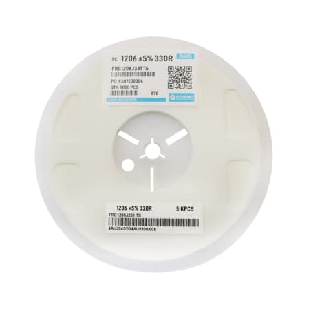 مقاومت 330 اهم پکیج 1206 SMD رول 5000 عددی