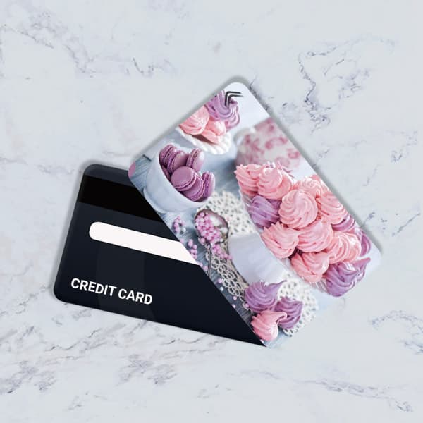 استیکر کارت بانکی مدل خوراکی کد CAC96-K