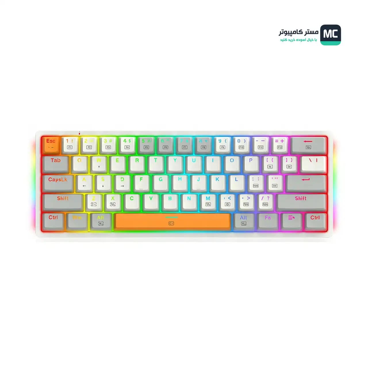 کیبورد مکانیکال گیمینگ ردراگون Akali K642 WGO