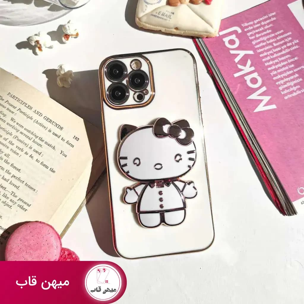 قاب گوشی آیفون آینه ای کیتی - کد (۳۷۳۳۰)