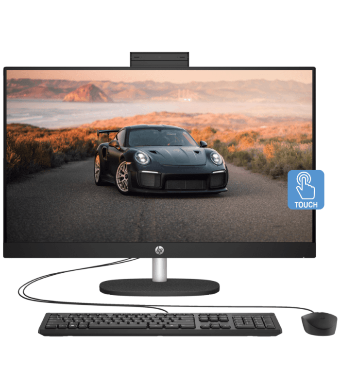 کامپیوتر همه کاره 23.8 اینچی لمسی اچ پی مدل All In One HP CR0122NH - C - i5 1335U - 16GB DDR4 - 1TB SSD - Intel - Touch
