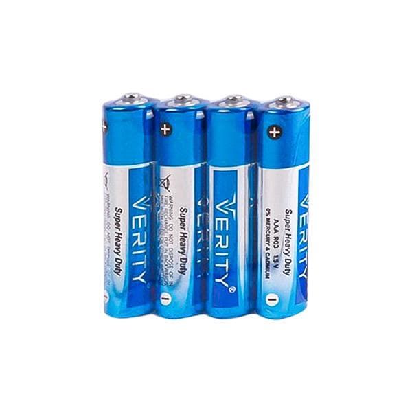 باتری نیم قلم شیرینک وریتی مدل R03 بسته 4 عددی