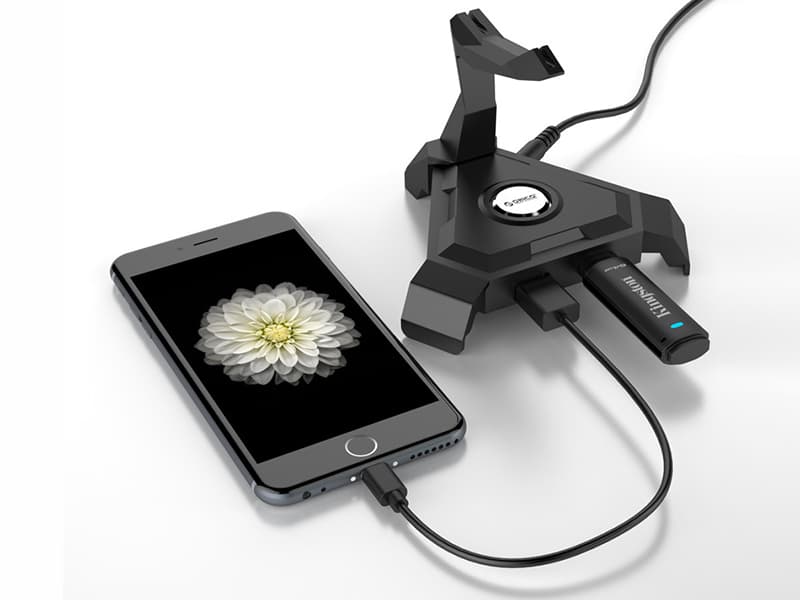 هاب یو اس بی 4 پورت قابل حمل اوریکو مدل LH4-U2