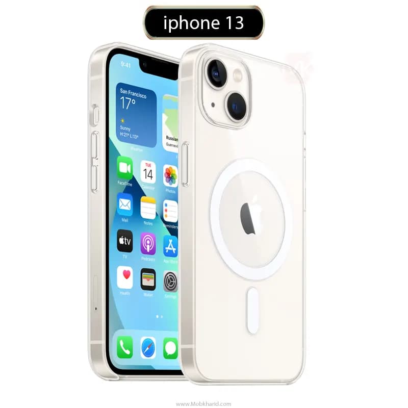 قاب محافظ آیفون Magsafe Clear Case | iphone 13