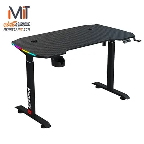 میز گیمینگ موتور دار ردراگون مدل GD-3320-L 160cm RGB