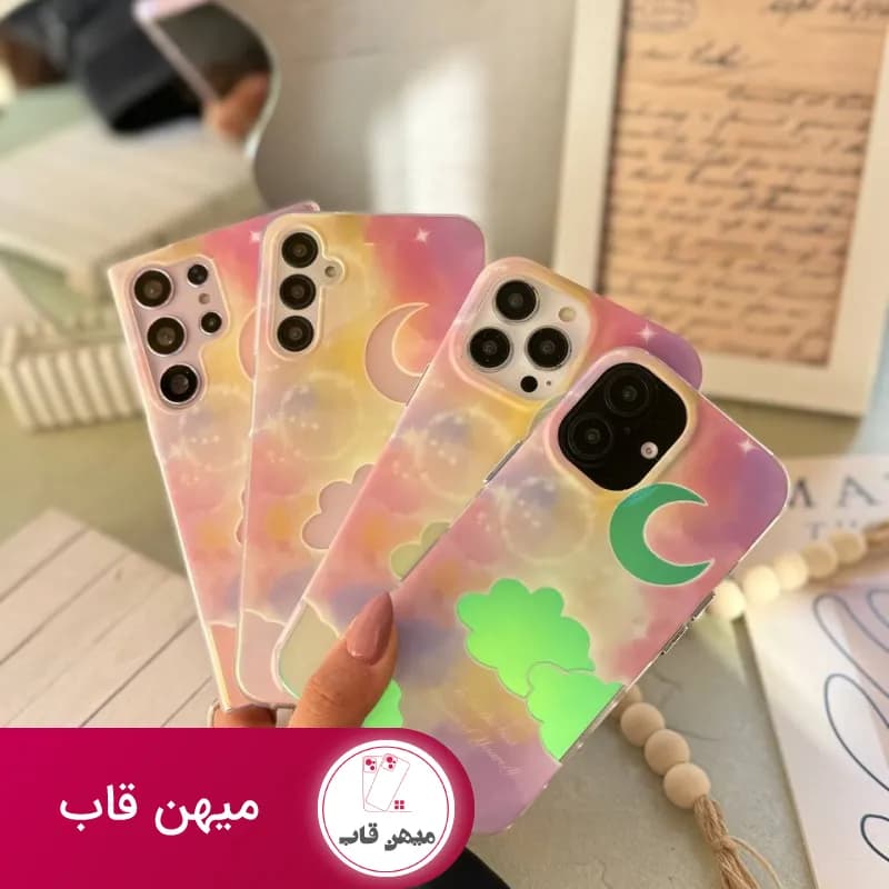 قاب گوشی آسمان و ماه Sky Moon - کد (۵۴۴۸۶)