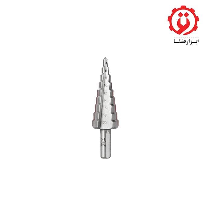 مته کاجی مخروطی HSS-E ولف سایز20-4