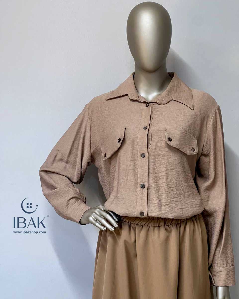 شومیز سامر دوجیب IBK