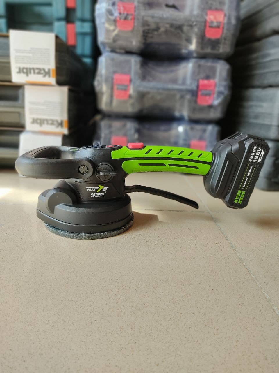 چکش ویبره سرامیک شارژی تاپ وی مدل DC16.8V