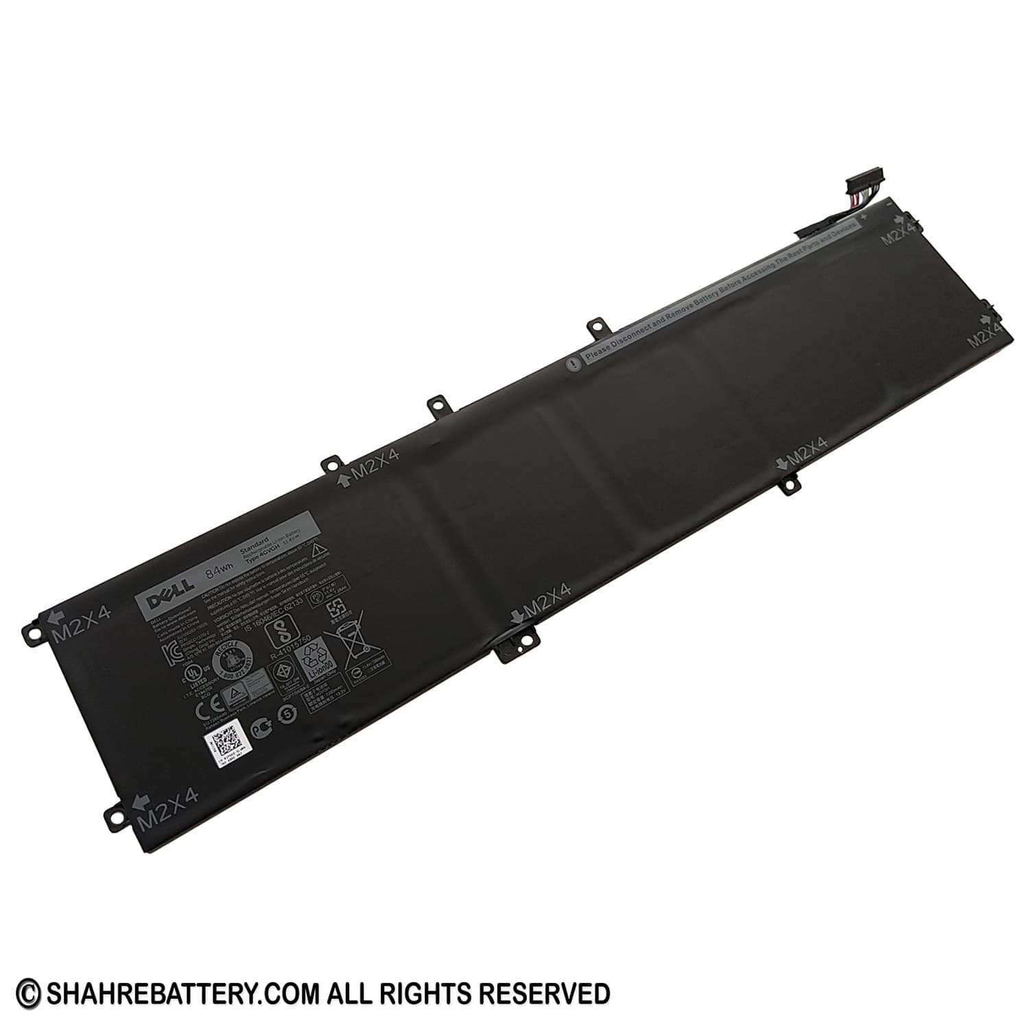 باتری اورجینال لپ تاپ دل Dell XPS 15 9550 4GVGH