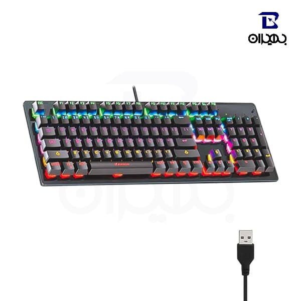 کیبورد مخصوص بازی مکانیکال جرتک مدل SPRINT JK520