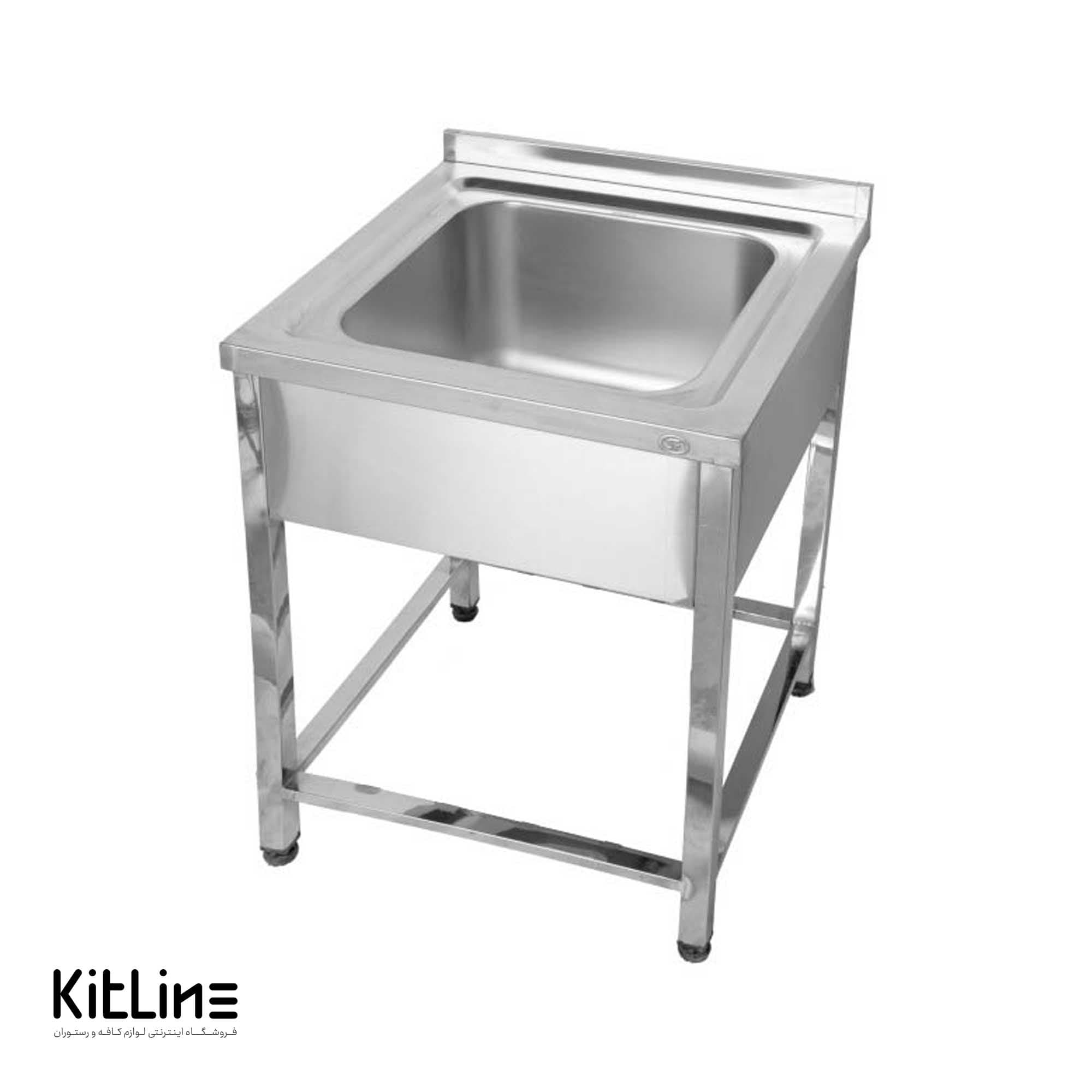 سینک تک لگن ۶۵×۷۰ سانتیمتری