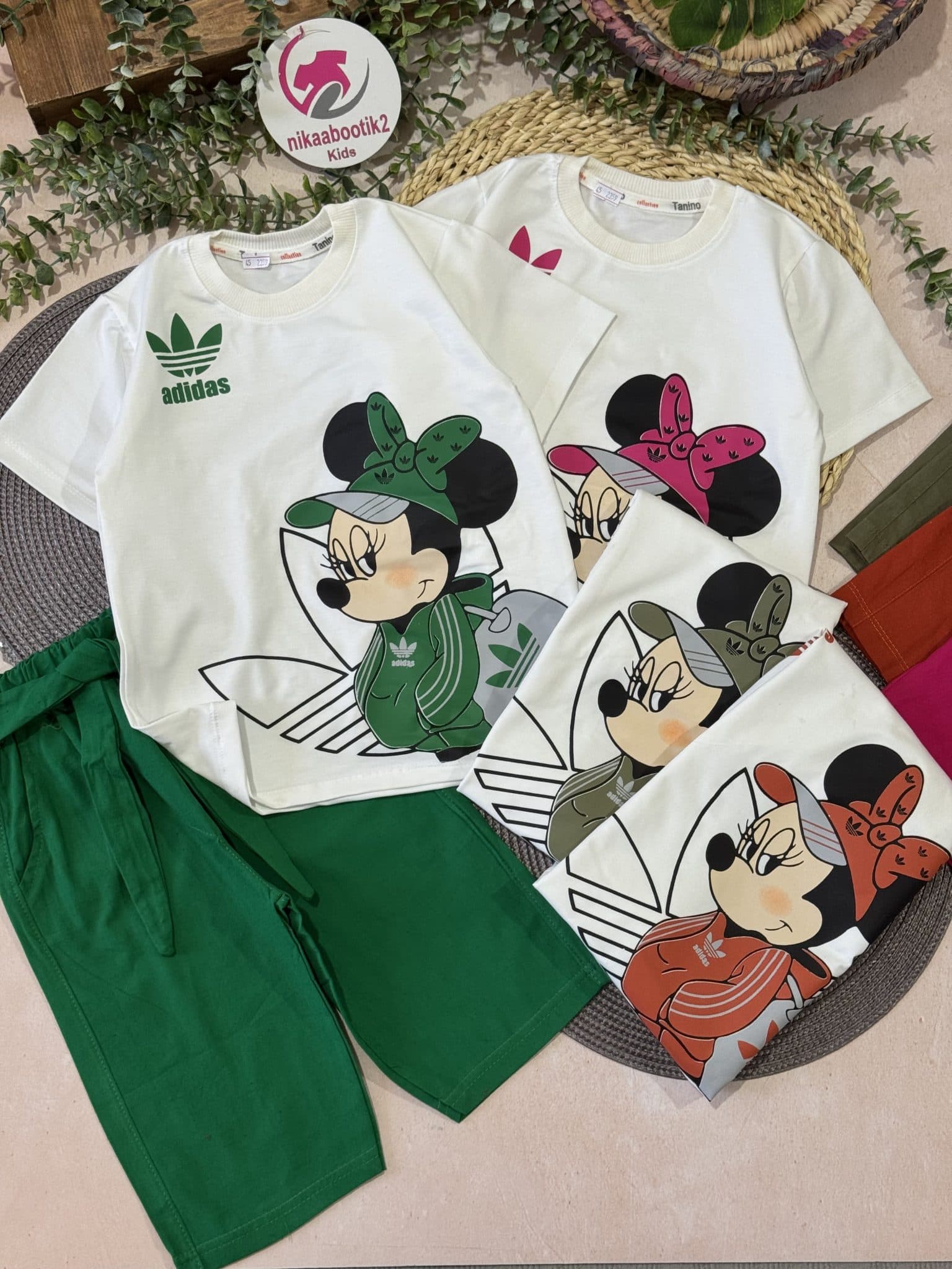 تیشرت شلوارک میکی آدیداس