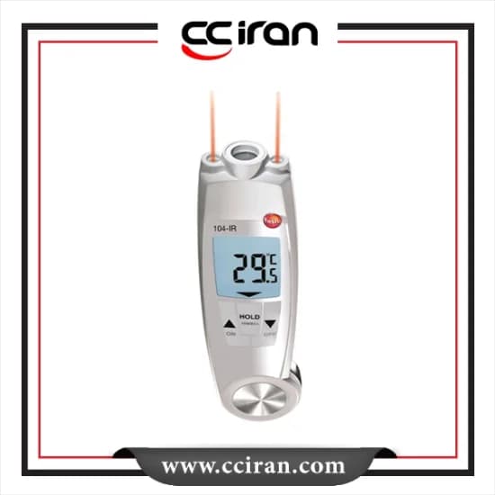 ترمومتر تماسی و لیزری تستو مدل Testo 104 IR