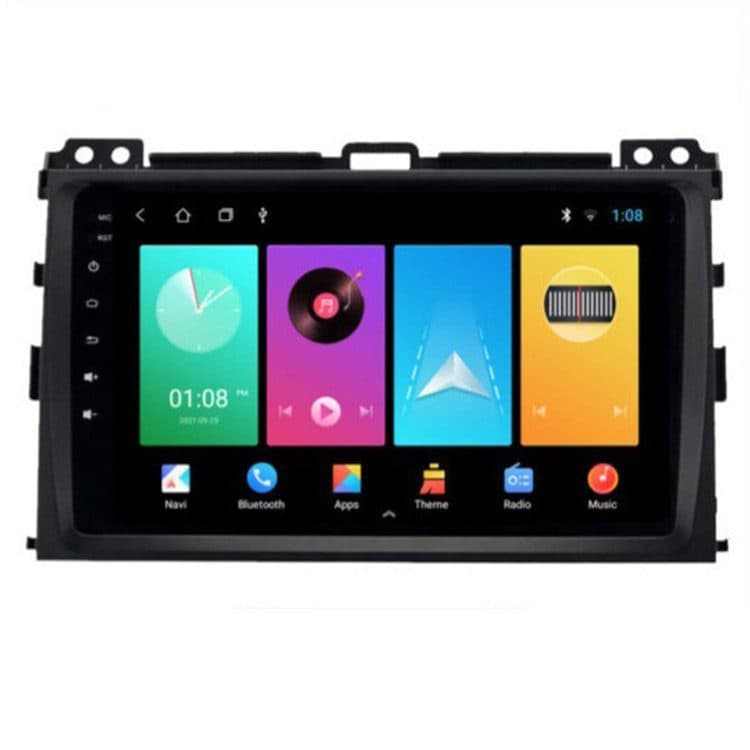 مانیتور اندروید پرادو-2009-2004 برند JBL مدل 9blk اورجینال حرفه ای در صدا و تصویر