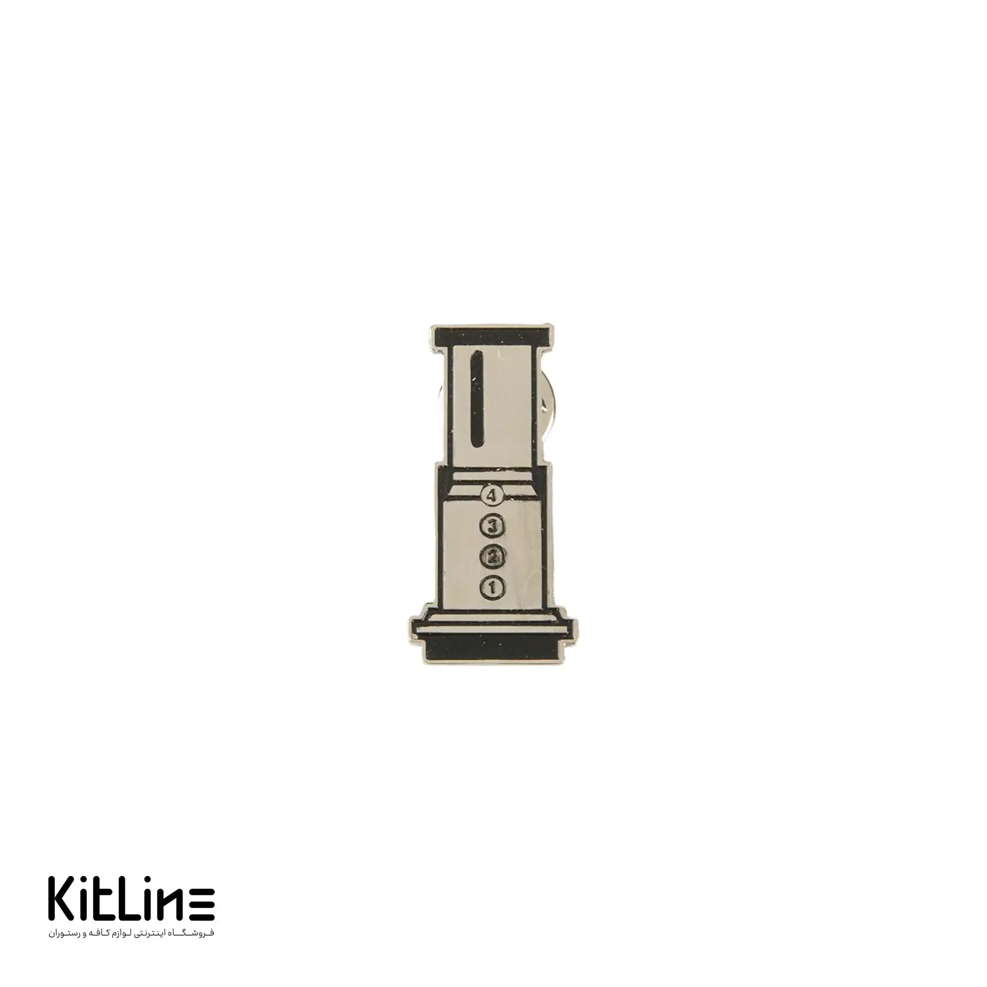 پین لباس طرح Aero press