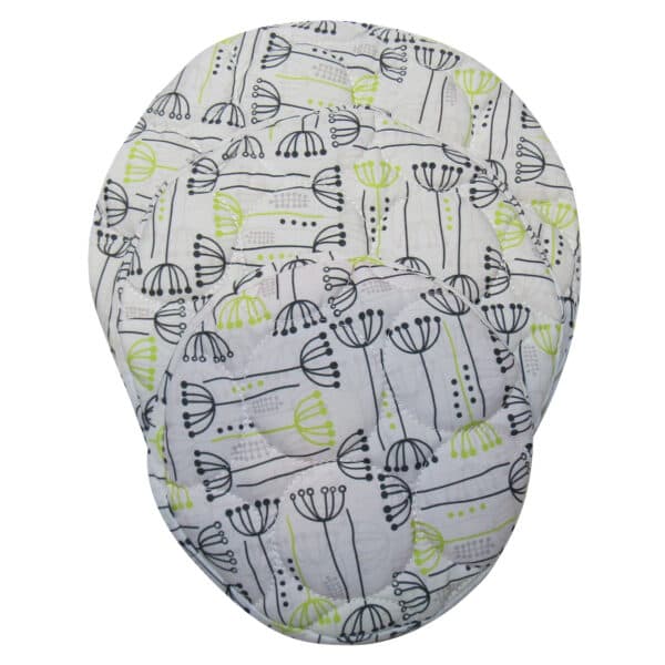 ماسیس ست دم کنی 3 عددی زمینه سفید طرح دار