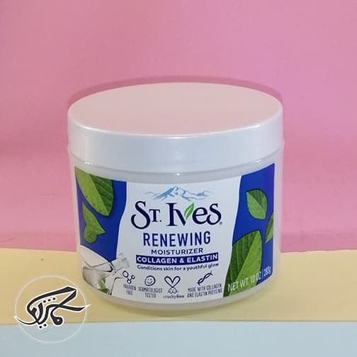 کرم آبرسان و مرطوب کننده سنت ایوز Renewing انواع پوست ST.Ives