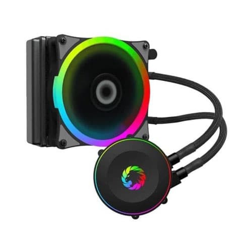 خنک کننده مایع پردازنده گیم مکس Iceburg 120 Infinity Black