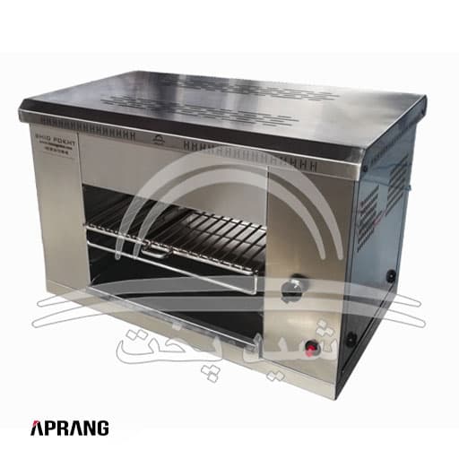 کباب پز خانگی خلاق دما گستر (شیدپخت) بدون دود رومیزی مدل 7 سیخ تابشی از بالا