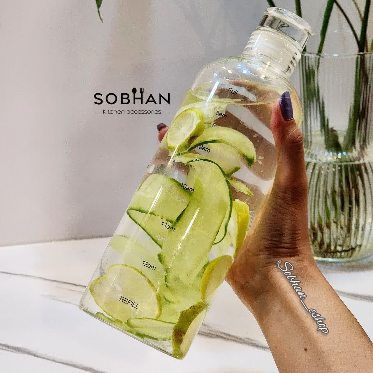 بطری شیشه ای ایکیا در سایز های مختلف