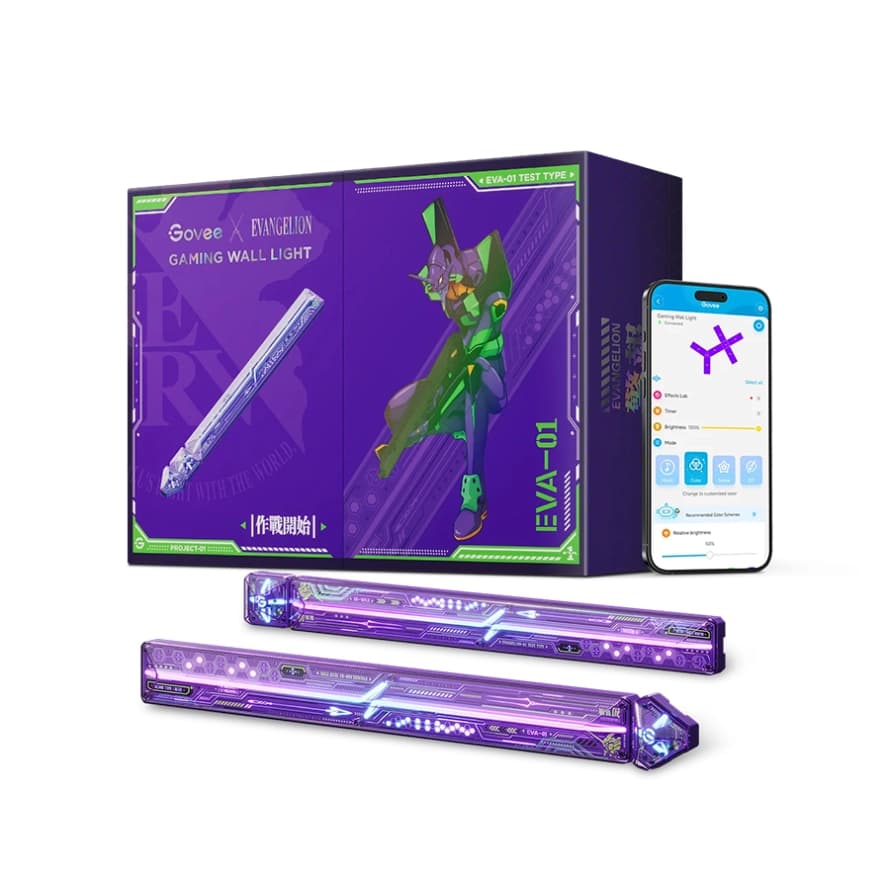 چراغ دیواری هوشمند 6 عددی گووی مدل Evangelion Edition H6063