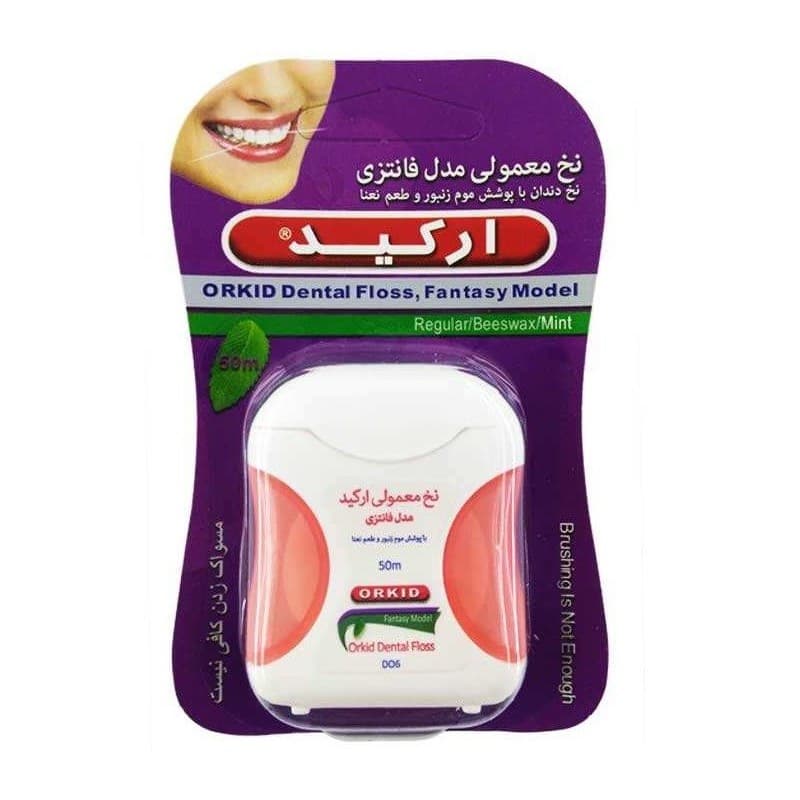 نخ دندان ارکید مدل فانتزی