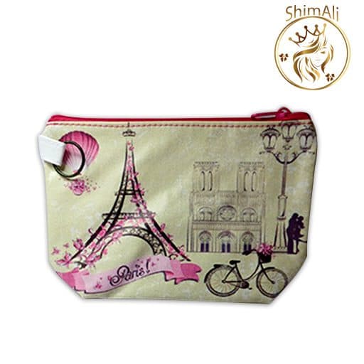 کیف لوازم آرایش طرح پاریس