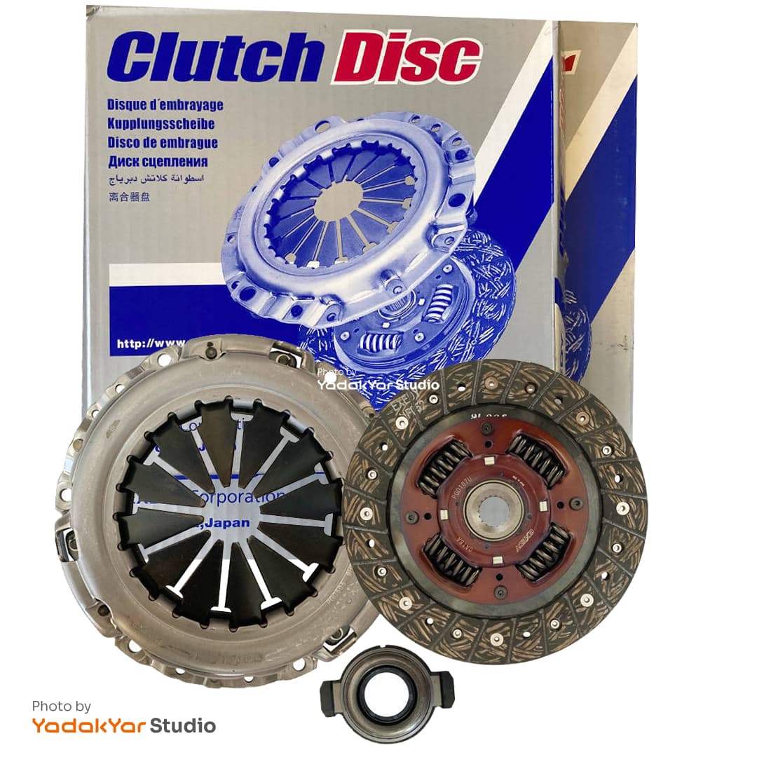 دیسک و صفحه کلاچ با بلبرینگ تیپ 5 پژو 207 دایکن