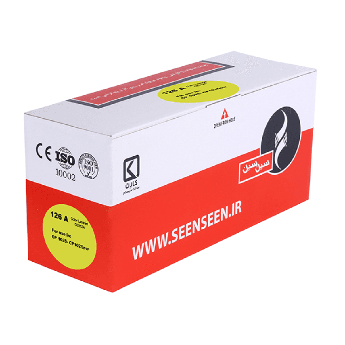 کارتریج سین سین طرح HP 126A زرد