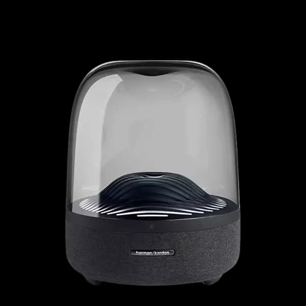 اسپیکر بیسیم و بلوتوث هارمن کاردن مدل Aura Studio 3 Black and Gold