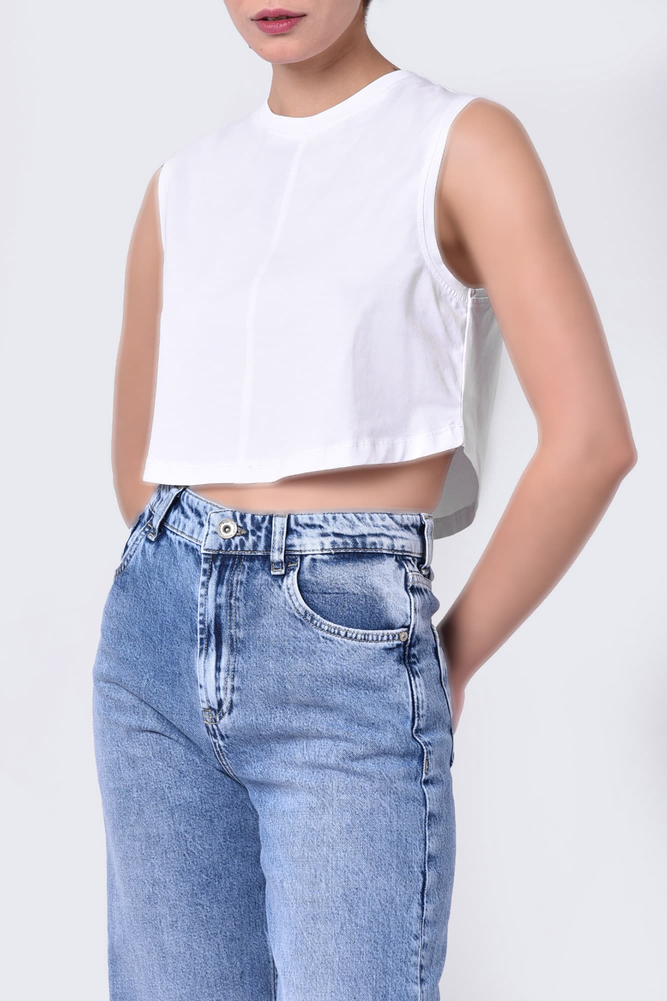 تاپ تیشرتی ساده زنانه