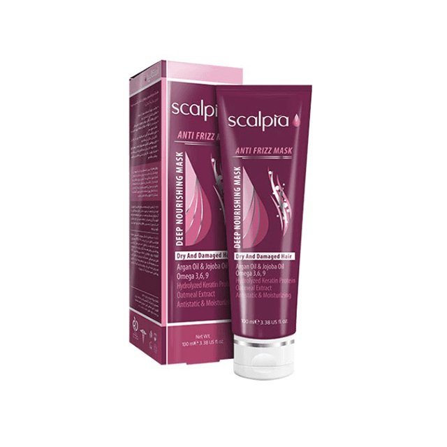 ماسک بدون آبکشی موی خشک و آسيب ديده Scalpia