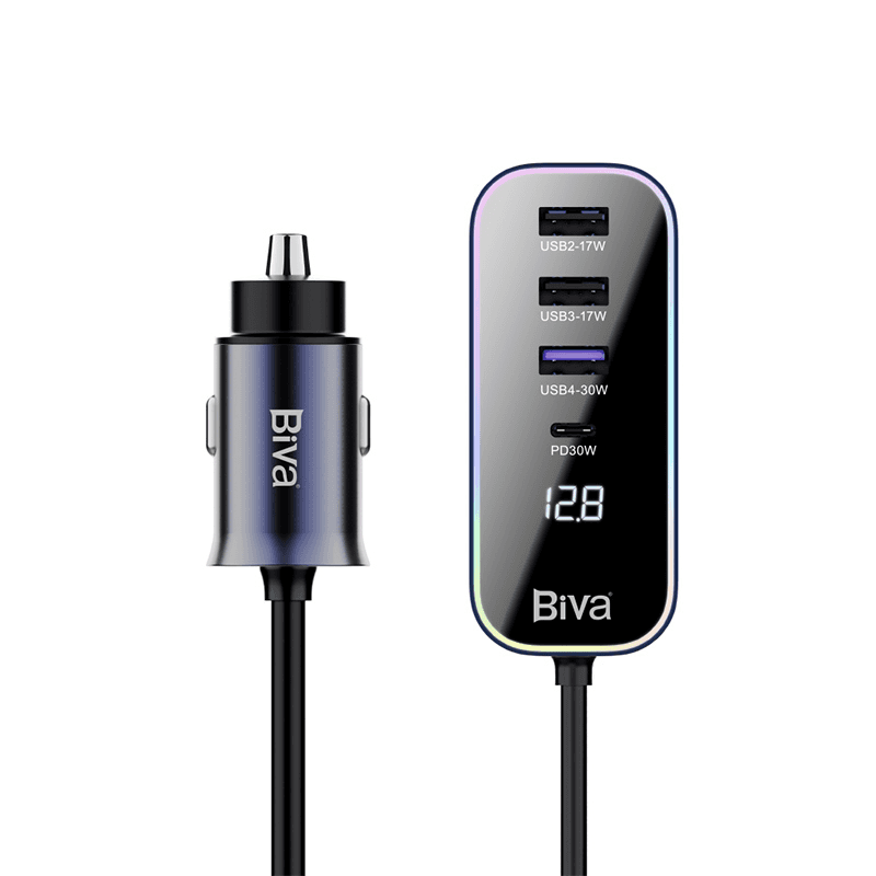 شارژر فندکی بیوا مدل CC-014 توان 107 وات