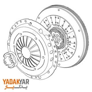 دیسک و صفحه کلاچ کیت کلاچ (با بلبرینگ) مزدا 323 دایکن