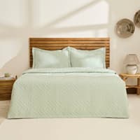 ست روتختی دو نفره کاشمیرهوم جوهر سبز