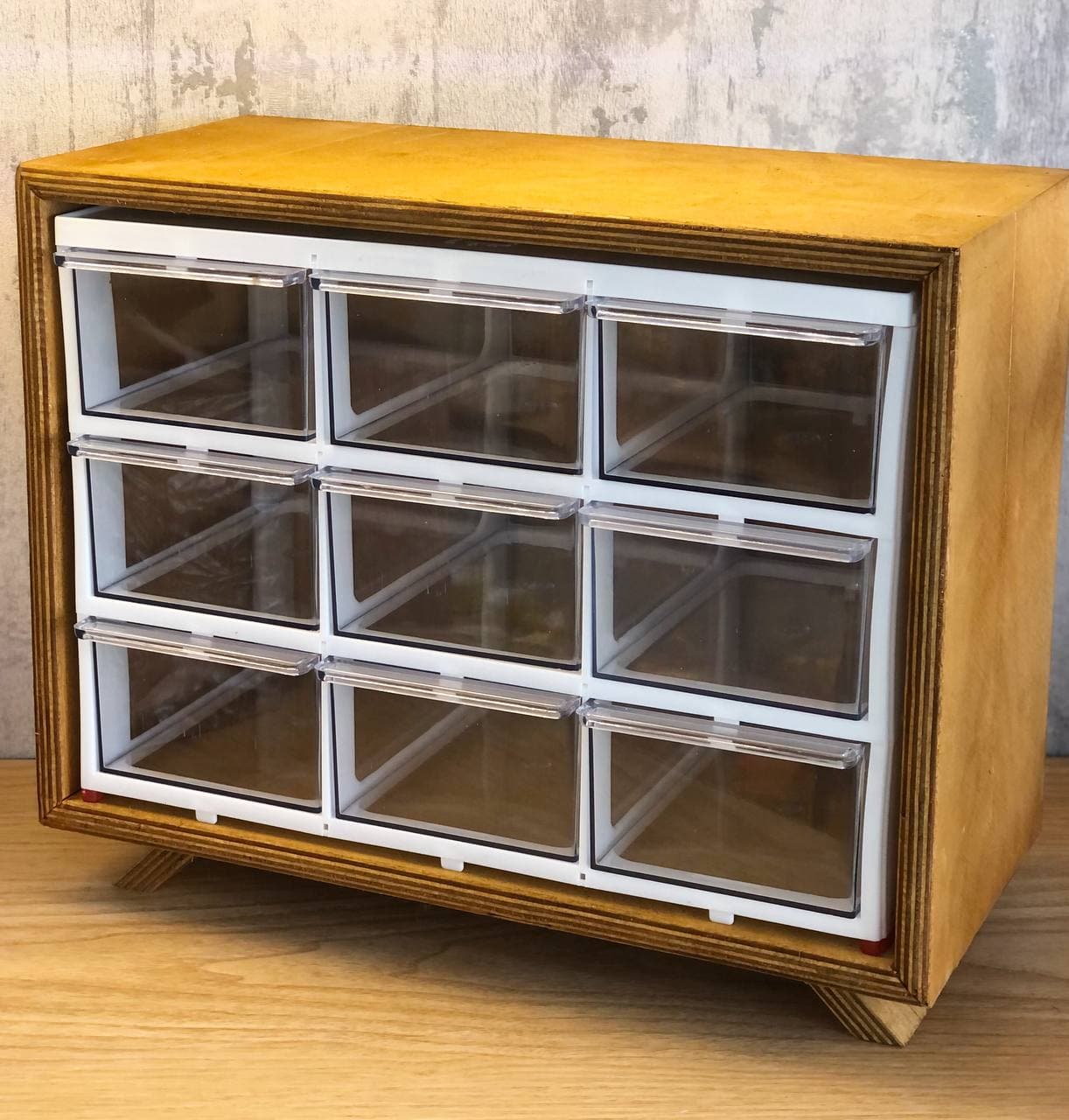 فایل جاادویه چوبی.فایل کشویی چوبی. فایل جادویه جدید فایل 9 کشویی جا ادویه