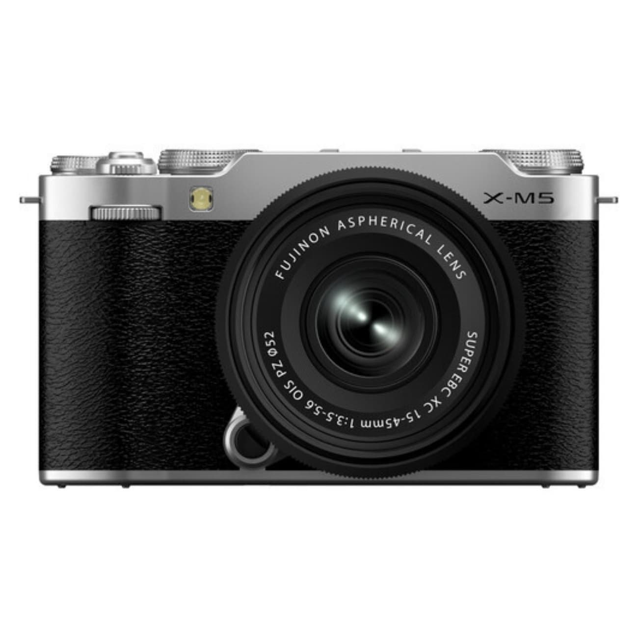 دوربین بدون آینه فوجی FUJIFILM X-M5 Mirrorless Camera with XC 15-45mm f/3.5-5.6 Lens Silver