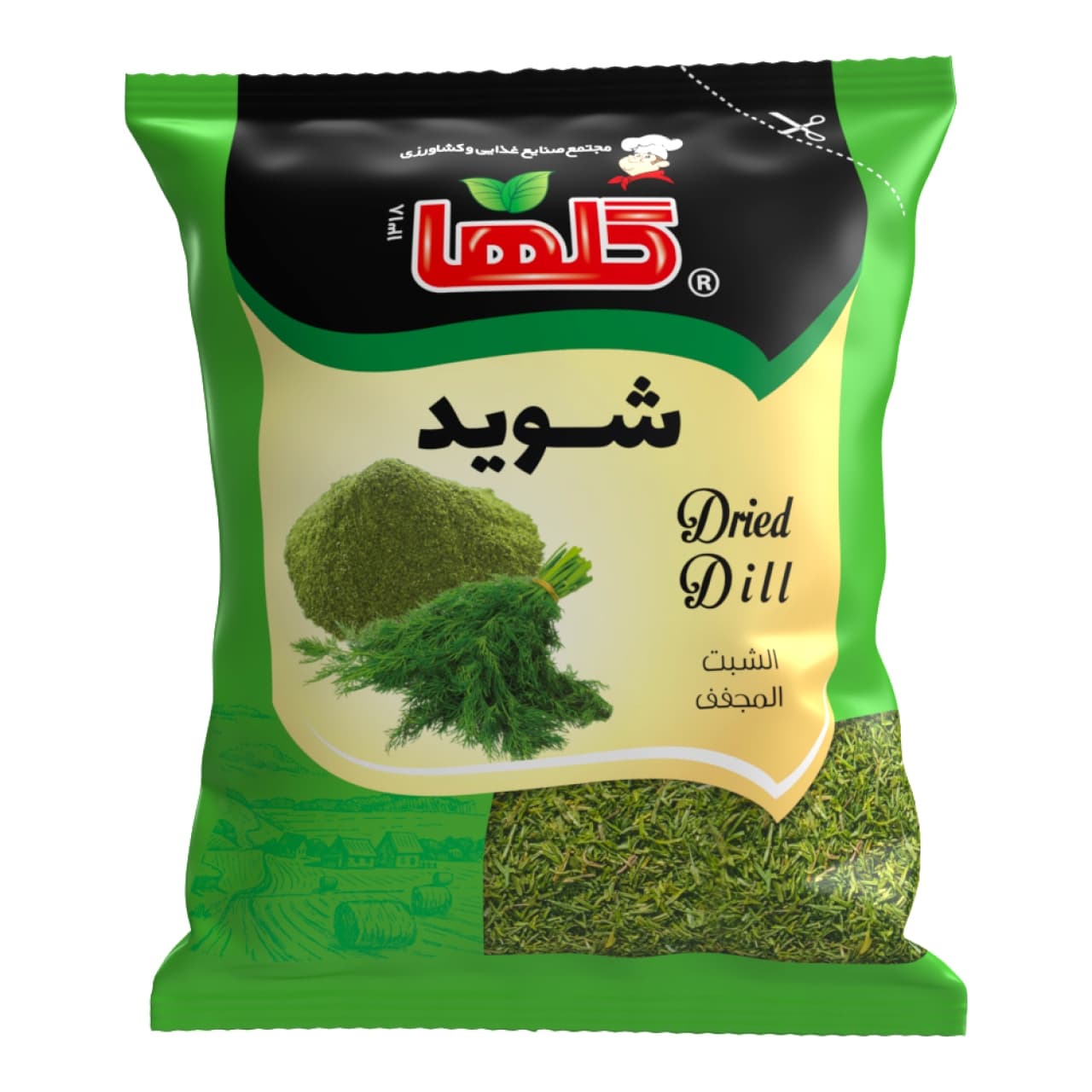 شوید خشک گلها حجم20 گرم – سلفونی