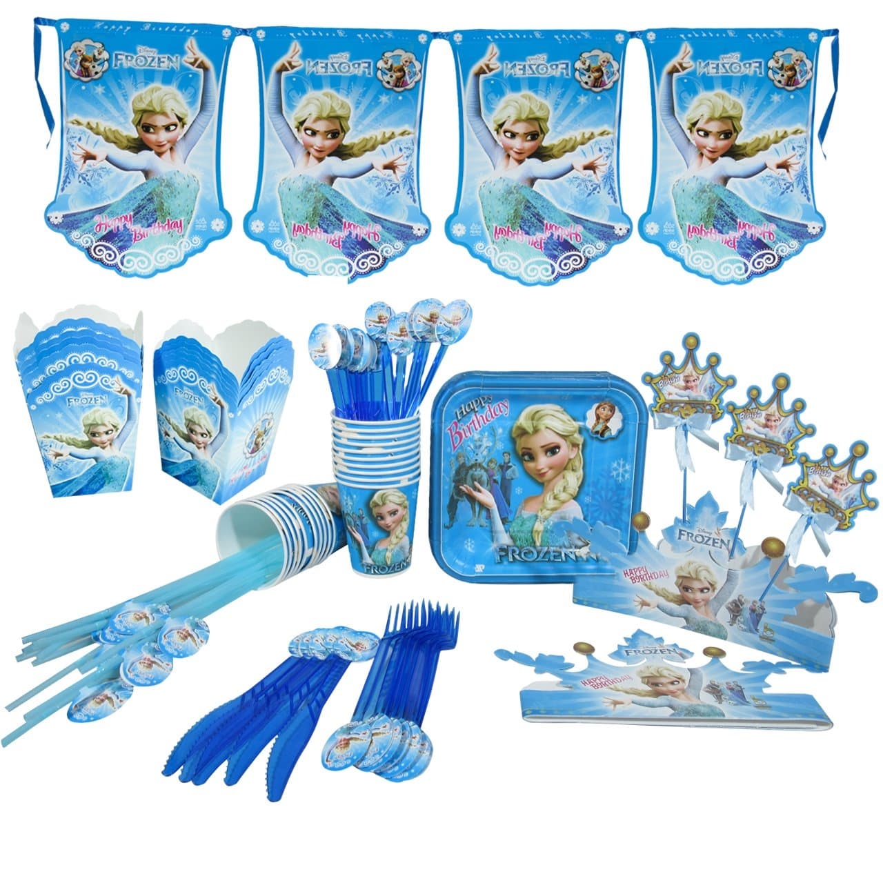 مجموعه 90 عددی تم تولد مدل Frozen