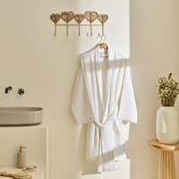 حوله تن پوش کاشمیرهوم آیریس سفید S-M