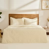 ست روتختی دو نفره کاشمیرهوم جوهر کرم