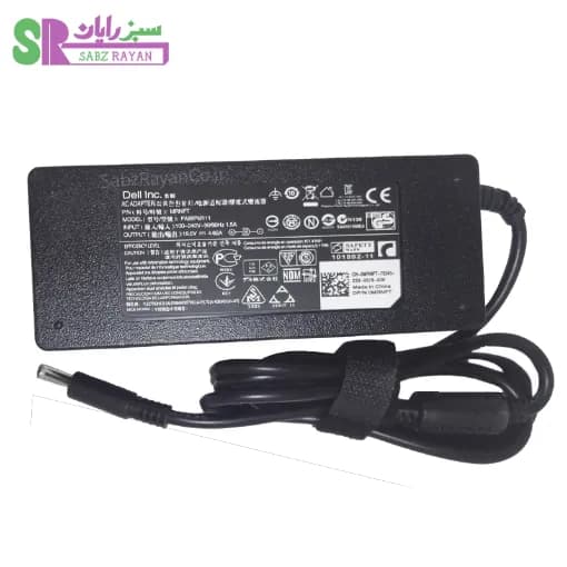 آداپتور نیو پین لپ تاپ دل 19.5 ولت 4.62 آمپر Dell FA90PM111